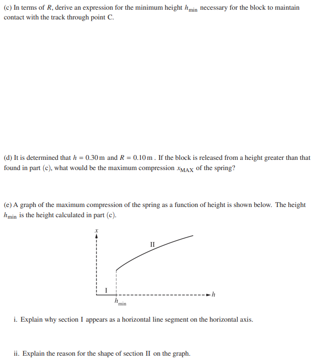 ap物理c力学考试真题及解析 ap物理c力学考试真题及解析
