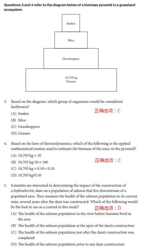 ap环境科学真题解析 ap环境科学真题解析