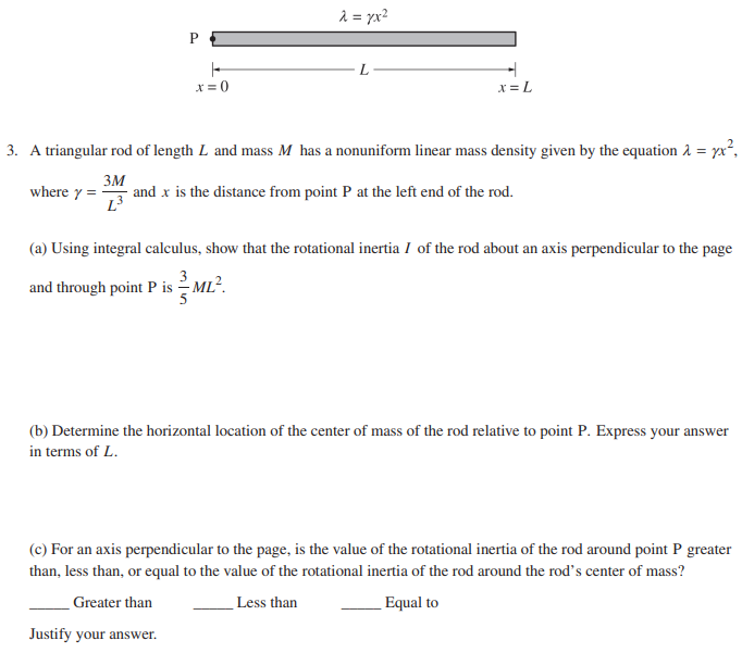 ap物理c力学考试真题及解析 ap物理c力学考试真题及解析