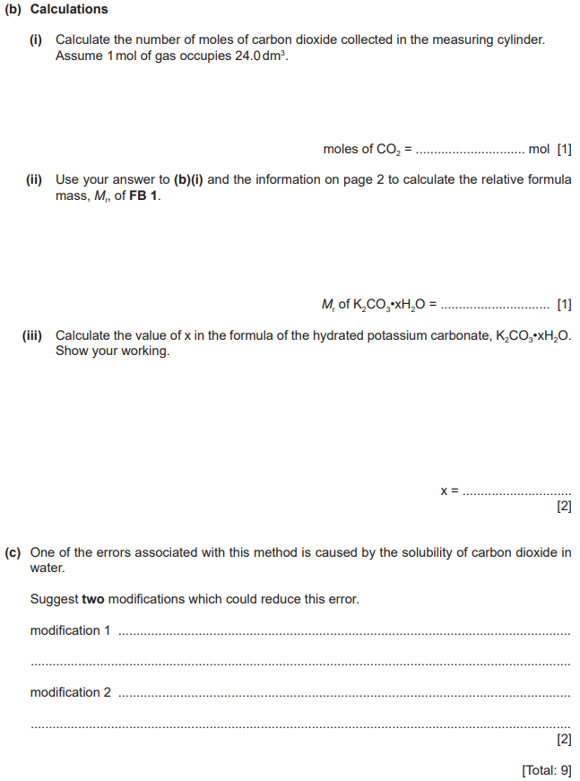alevel化学考试真题讲解 alevel化学考试真题讲解