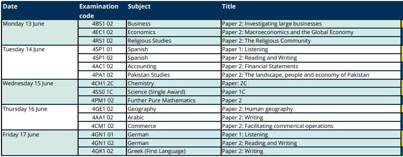 2022年igcse考试时间 2022年igcse考试时间