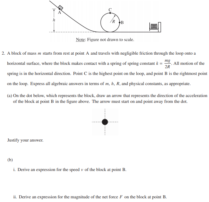 ap物理c力学考试真题及解析 ap物理c力学考试真题及解析