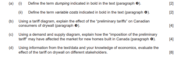 IB经济学真题讲解 IB经济学真题讲解